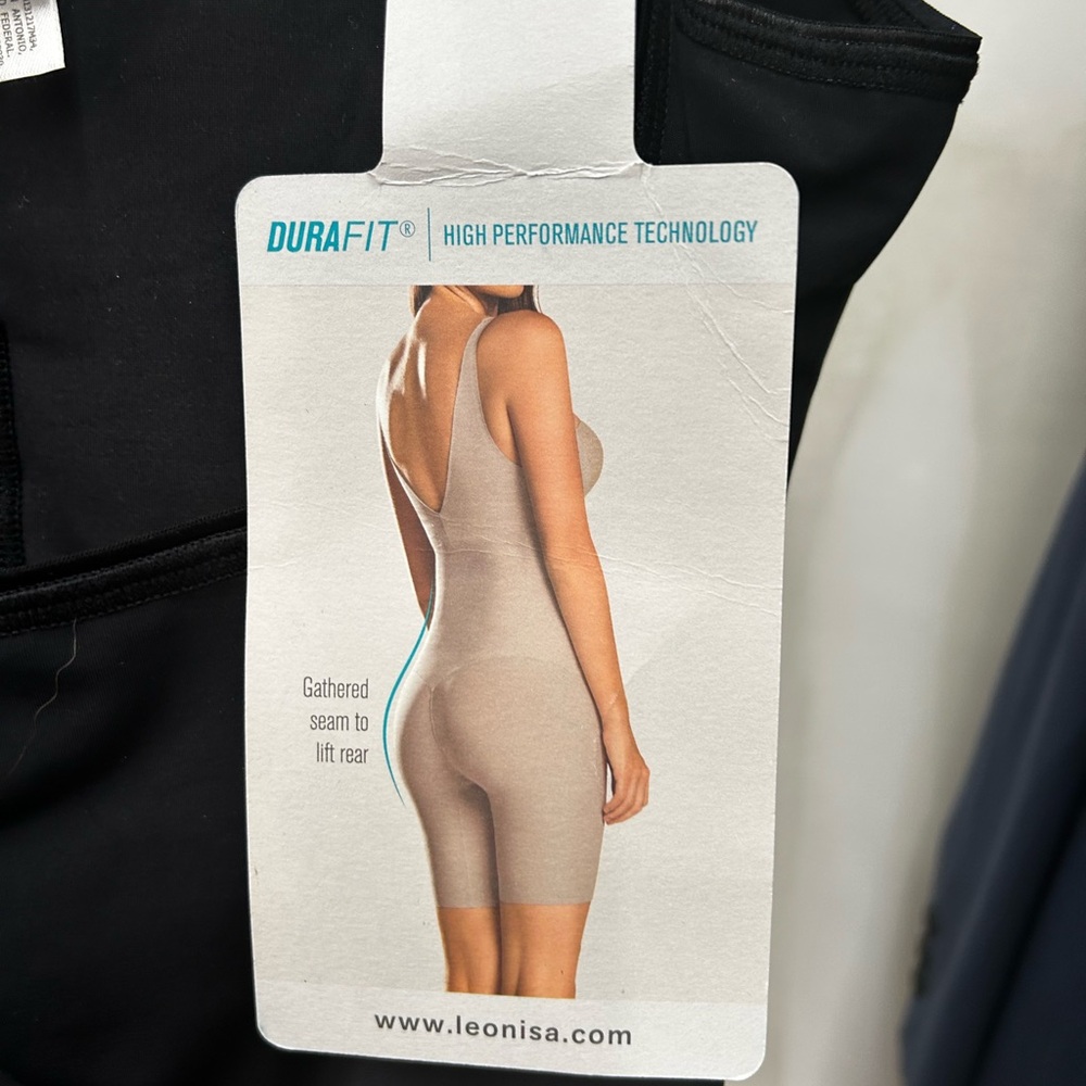 Black Shapewear Bodysuit - Picture 3 of 7